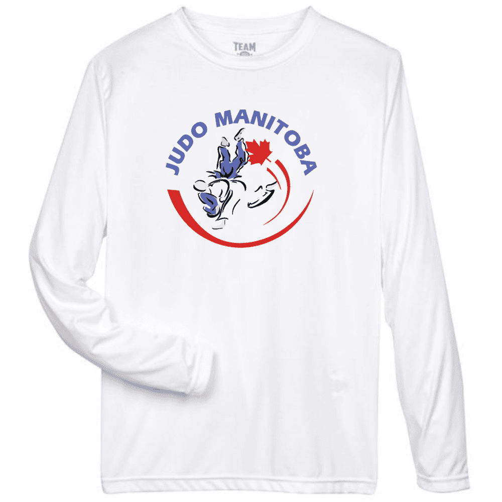 TT11LS Team 365 Performance Long Sleeve Shirt - White