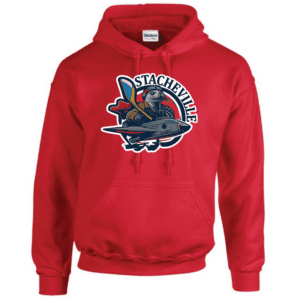 G185 Gildan Heavy Blend 8 oz., 50/50 Hooded Sweatshirt - Red