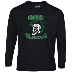 G240 Gildan Ultra Cotton Long Sleeve T-Shirt - Black